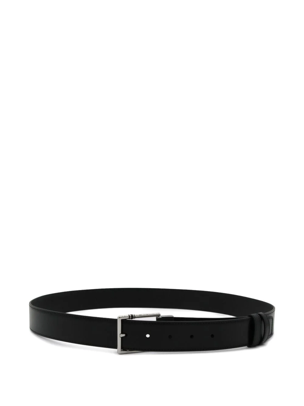 leather buckle-fastening belt - 1