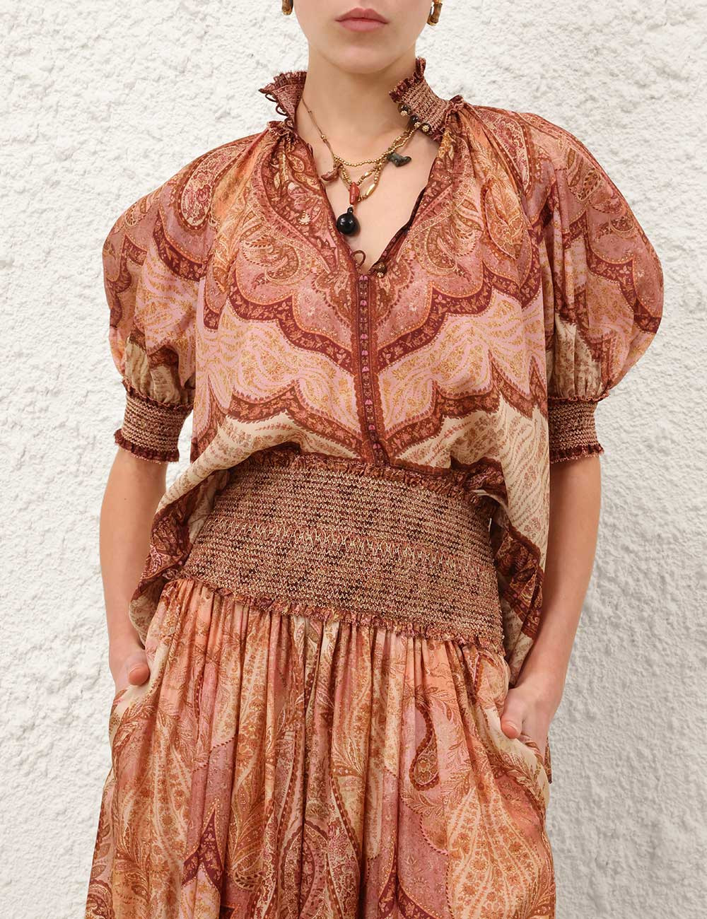 WANDERLUST FRILL BLOUSE - 2