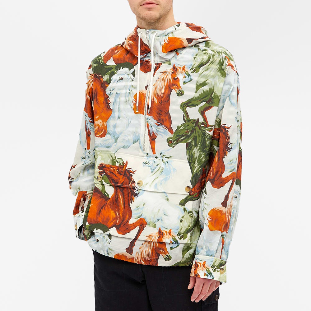 Kenzo Cheveaux Half Zip Anorak - 4