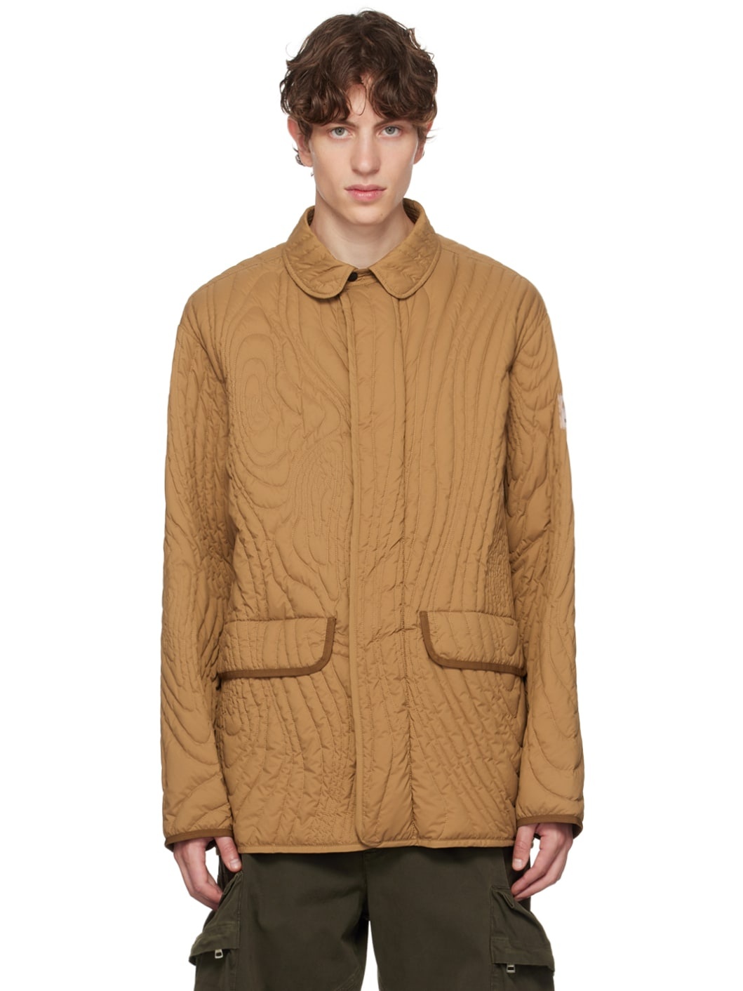 Moncler Salehe Bembury Brown Harter-Heighway Jacket - 1