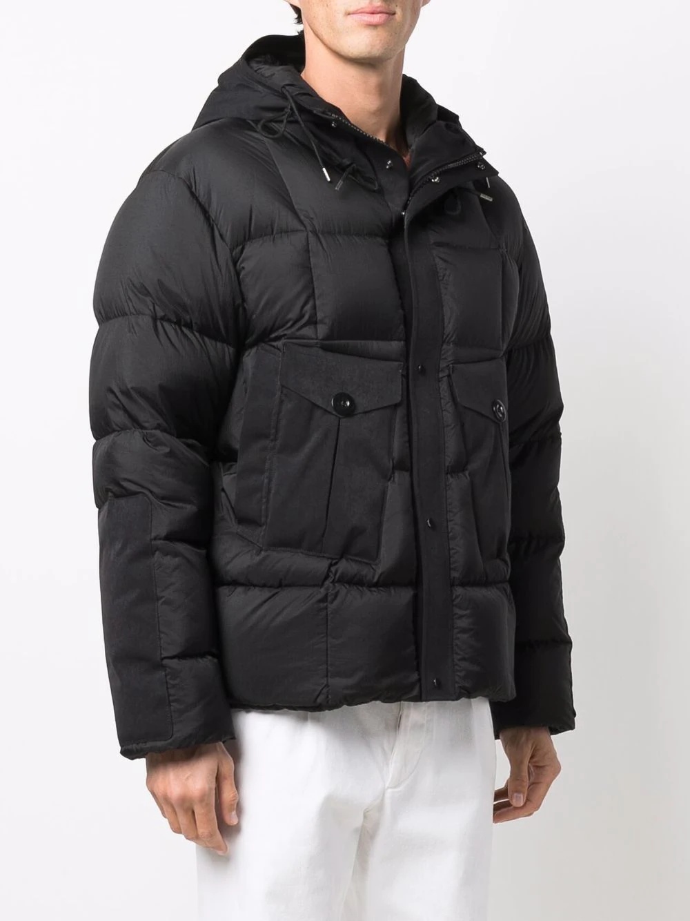 hooded padded jacket - 3