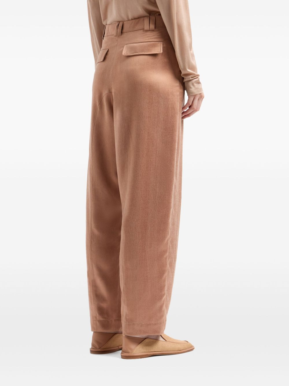 straight-leg trousers - 3