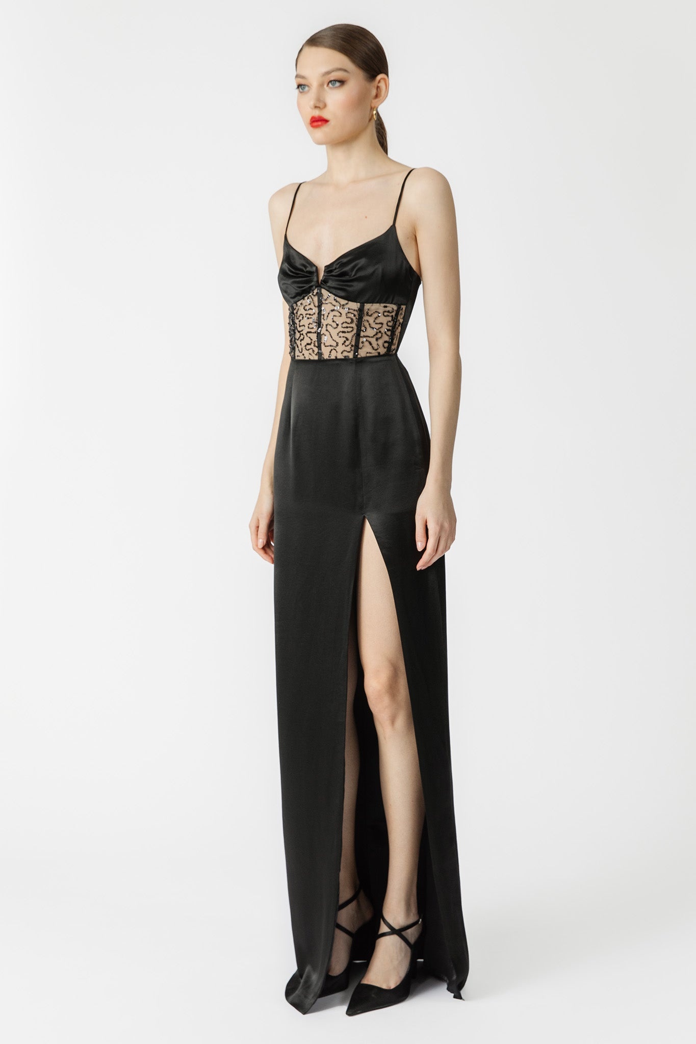 ISOBEL SATIN GOWN - 4