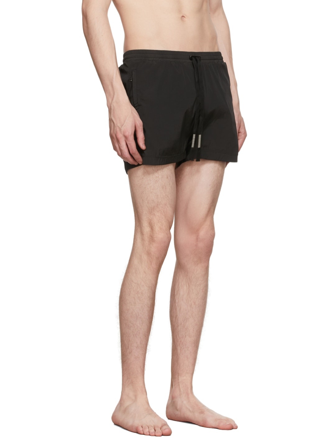 Black Nylon Swim Shorts - 2