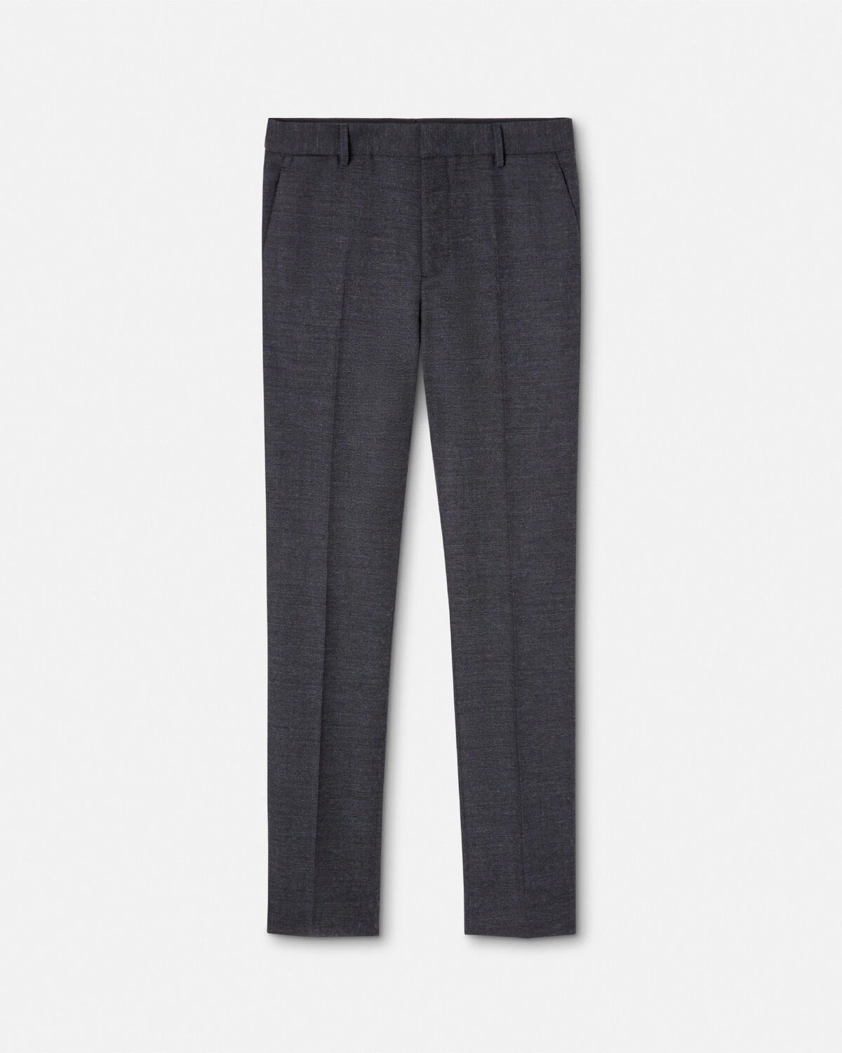 Herringbone Wool Formal Pants - 1
