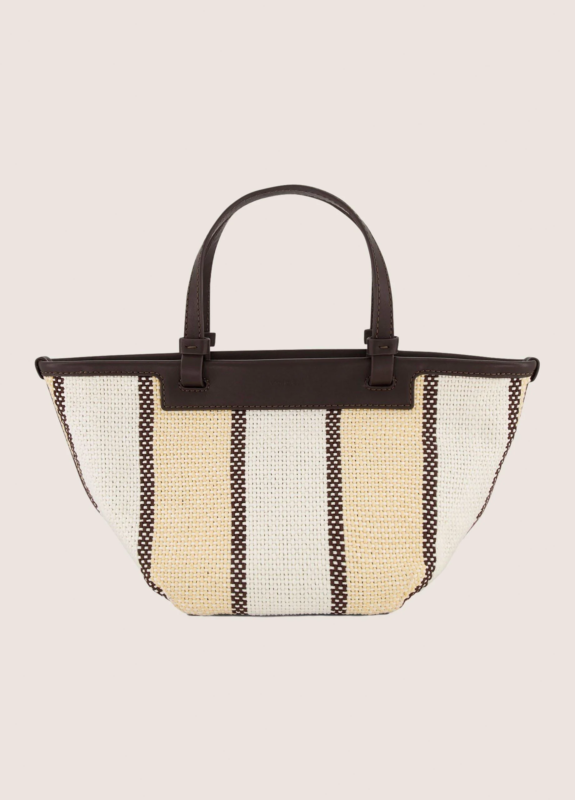 Marin Woven Cotton Mini Tote - 1