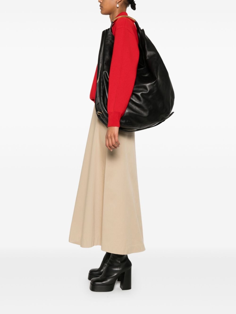 【関税込み】Moschino ベージュ＆ブラウン ロゴ トートバッグ モスキーノ(MOSCHINO) トートバッグ | 通販・人気ランキング