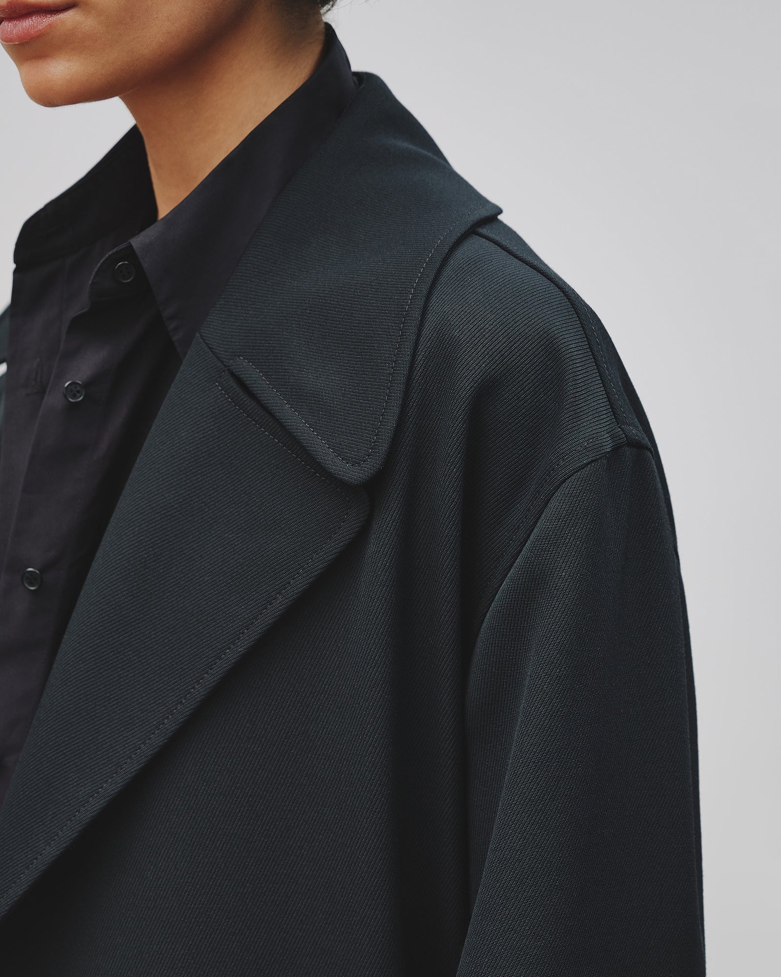 LOUIS OVERSIZED TRENCH - 4