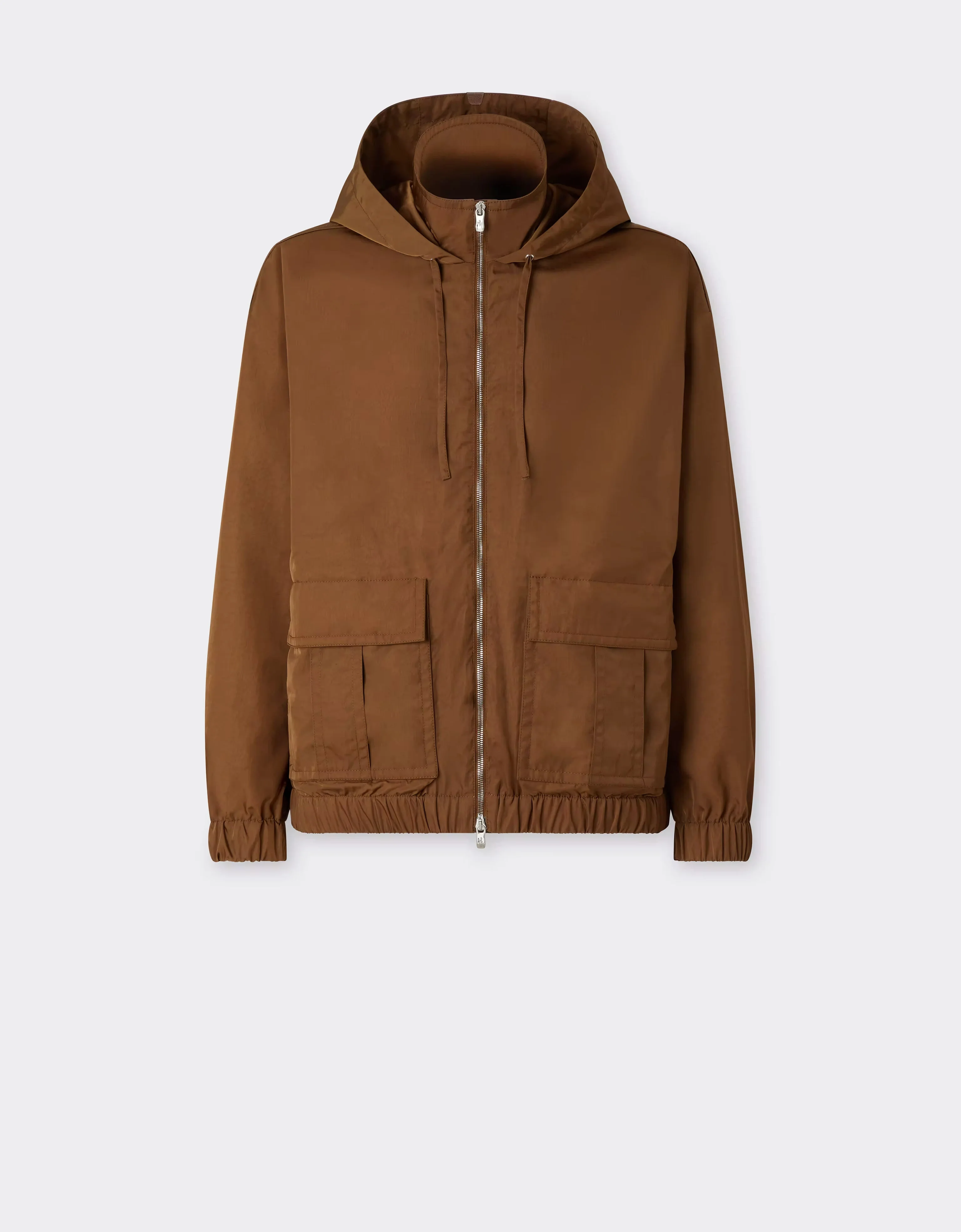 Water-repellent technical knit blouson - 1