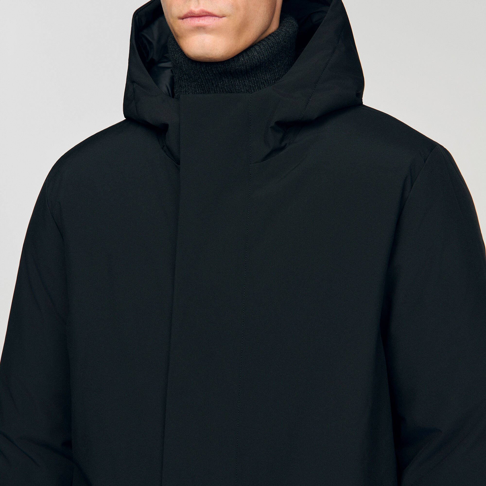 HOODED PARKA WITH ZIP - 3