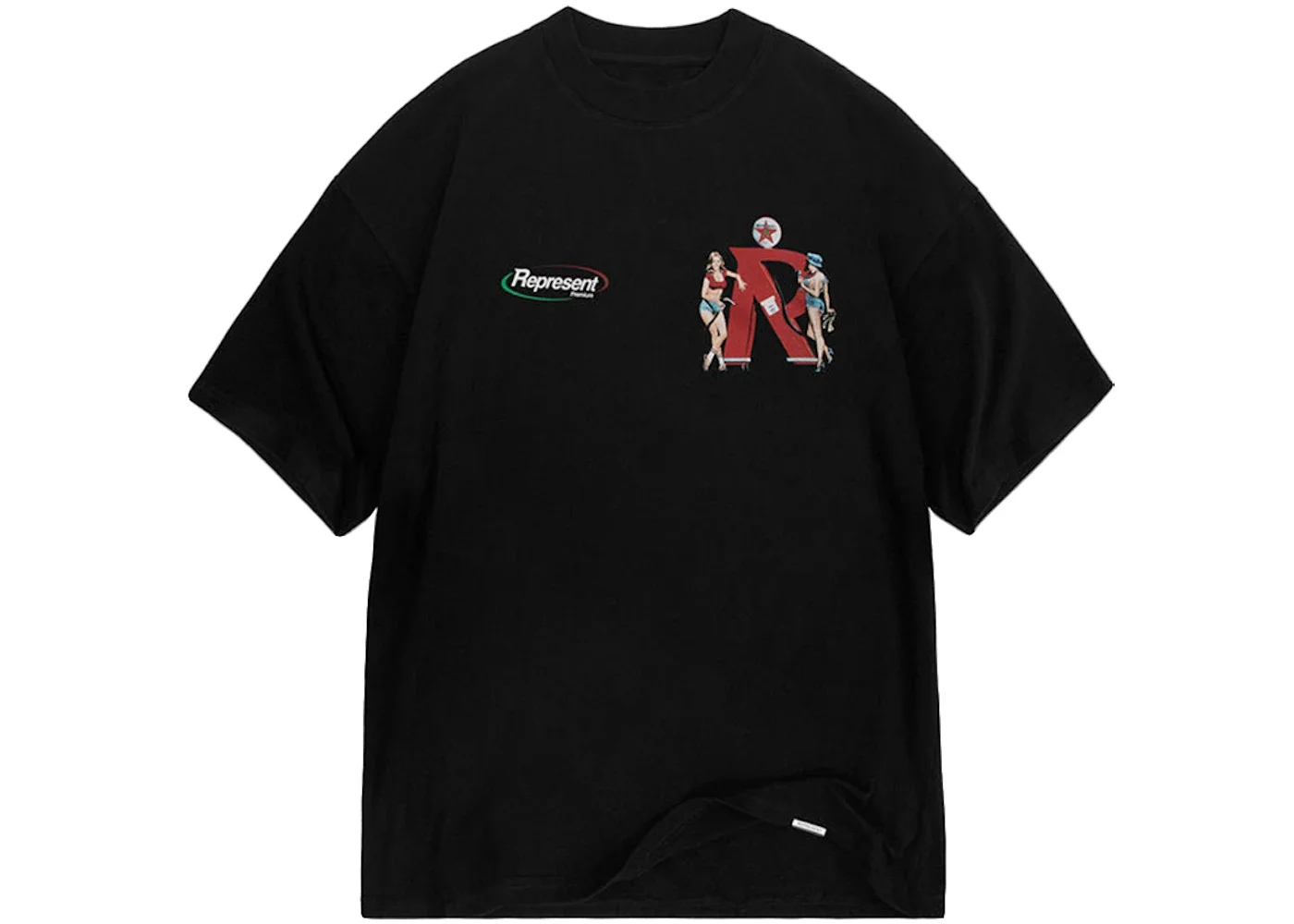 Represent Represent Premium T-shirt Off Black - 1