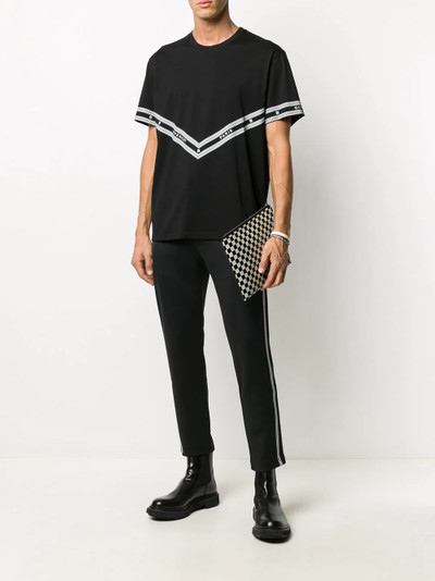 Moncler side-stripe track pants outlook