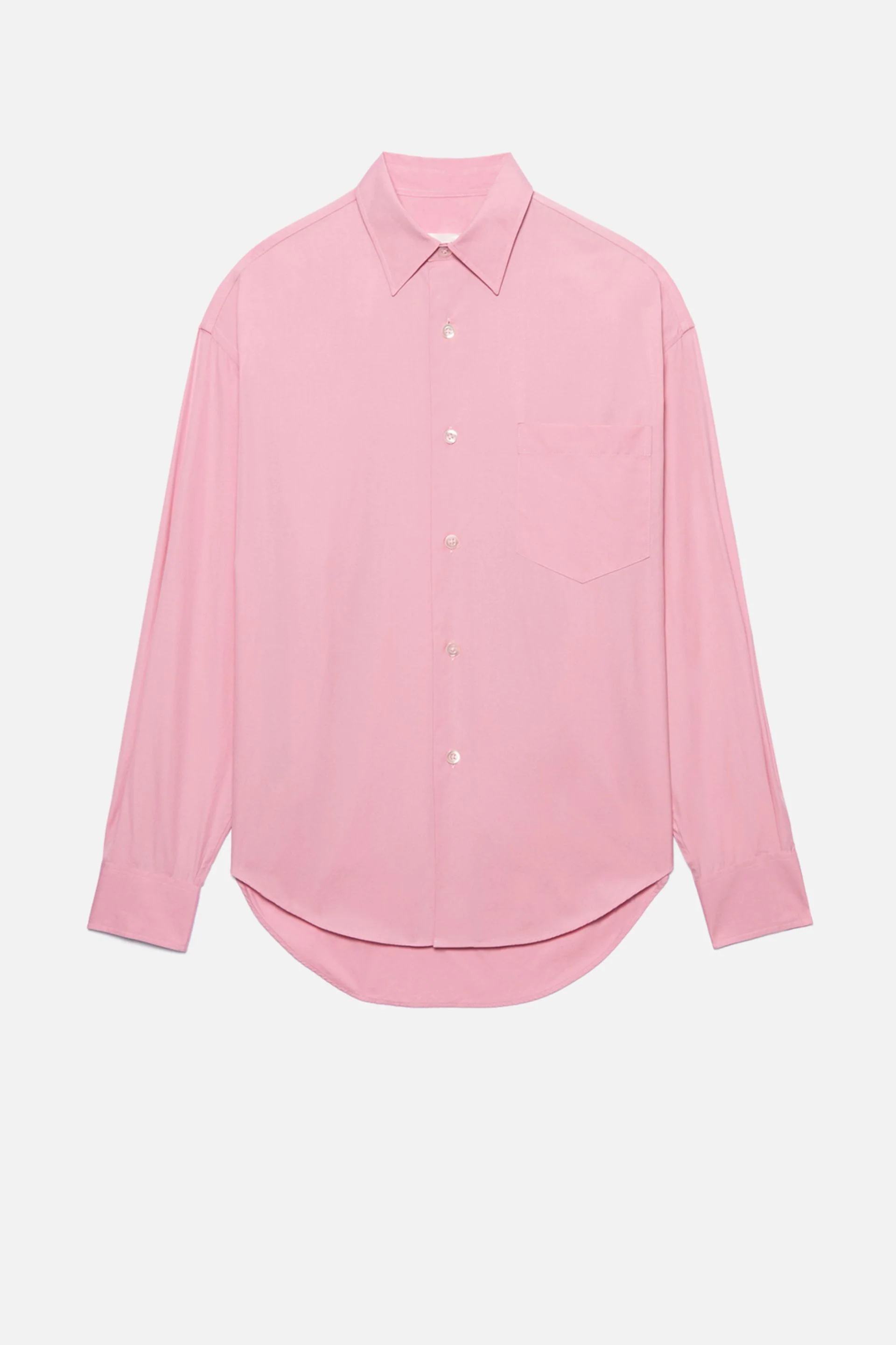 Shirt With Ami Satin Label - 7