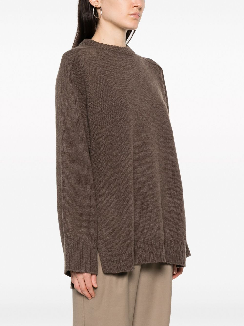 Safi wool-blend crew-neck jumper - 3