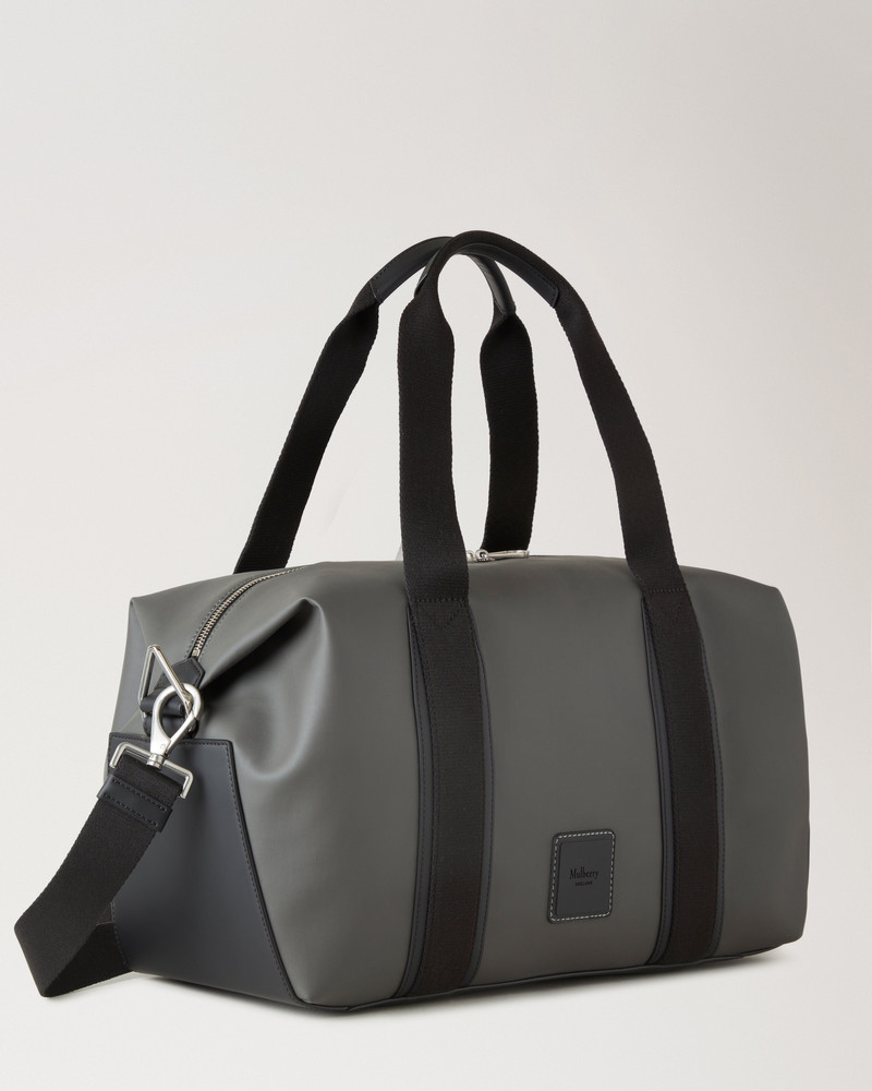 Dalston Holdall
Asphalt & Black Coated Canvas & Rubberised Leather 4