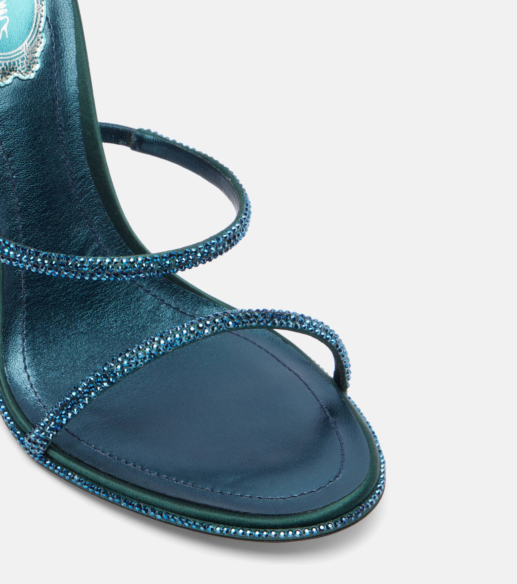 Cleo 105 embellished satin sandals - 5