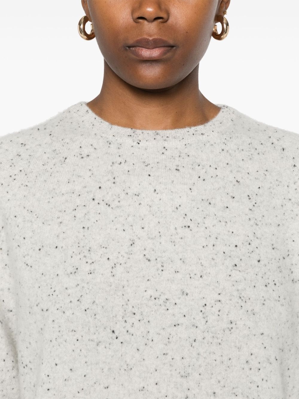 speckle-knit sweater - 5