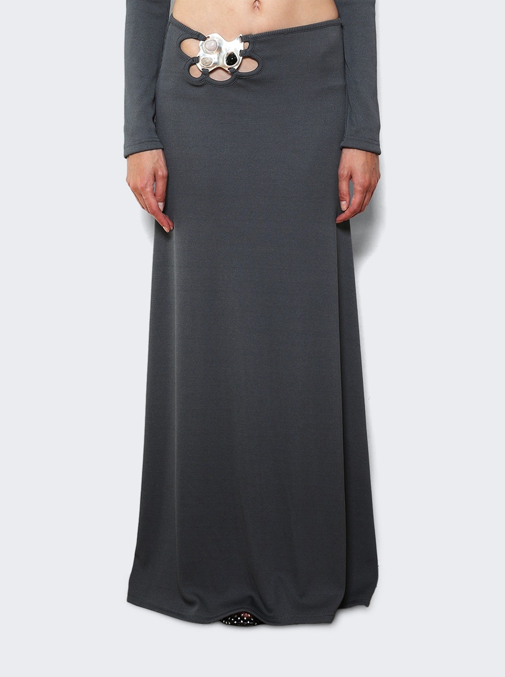 Trio Stone Skirt Grey - 3