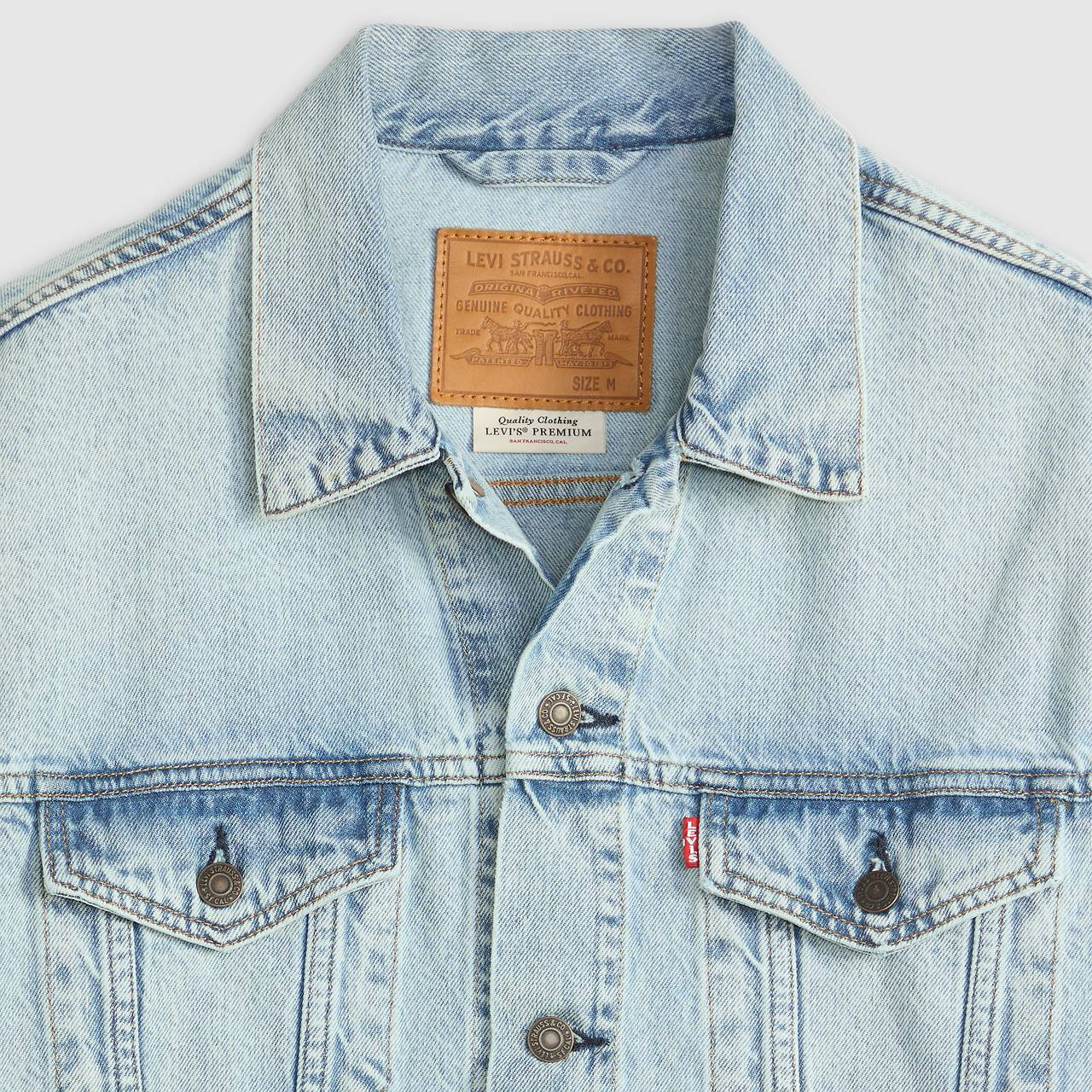RELAXED FIT TRUCKER JACKET - 6