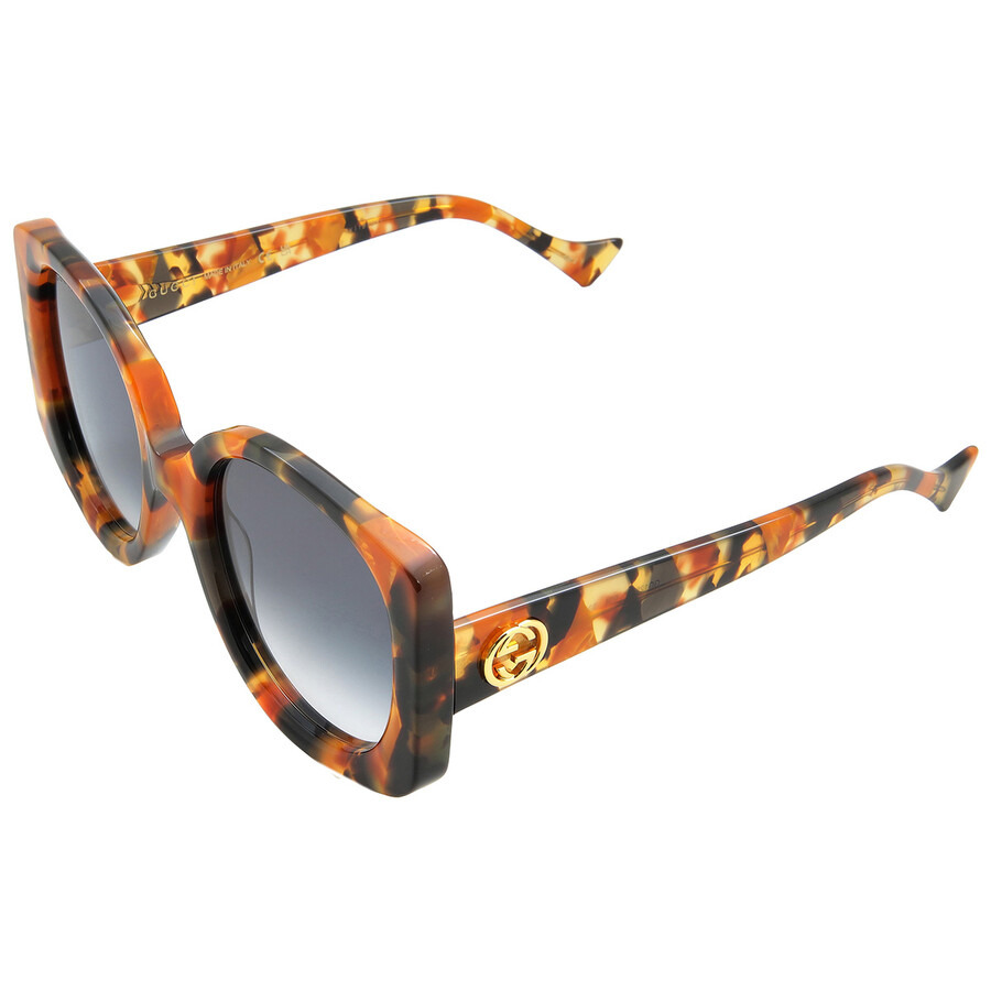 Gucci Blue Gradient Butterfly Ladies Sunglasses GG1257S 004 53 - 5