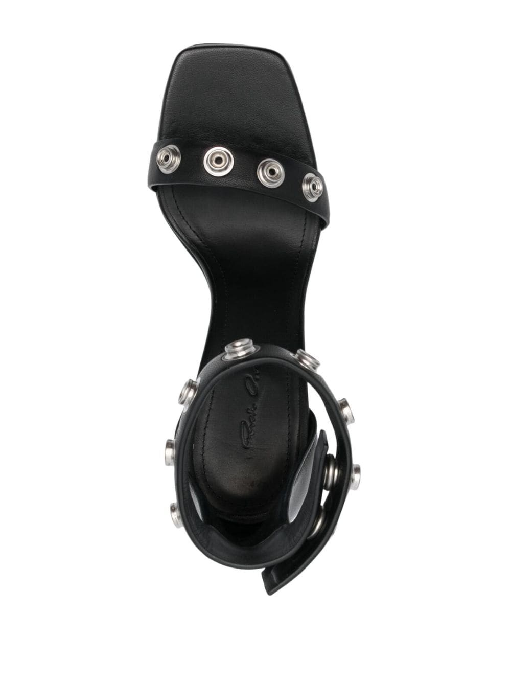 100mm eyelet-detail sandals - 4
