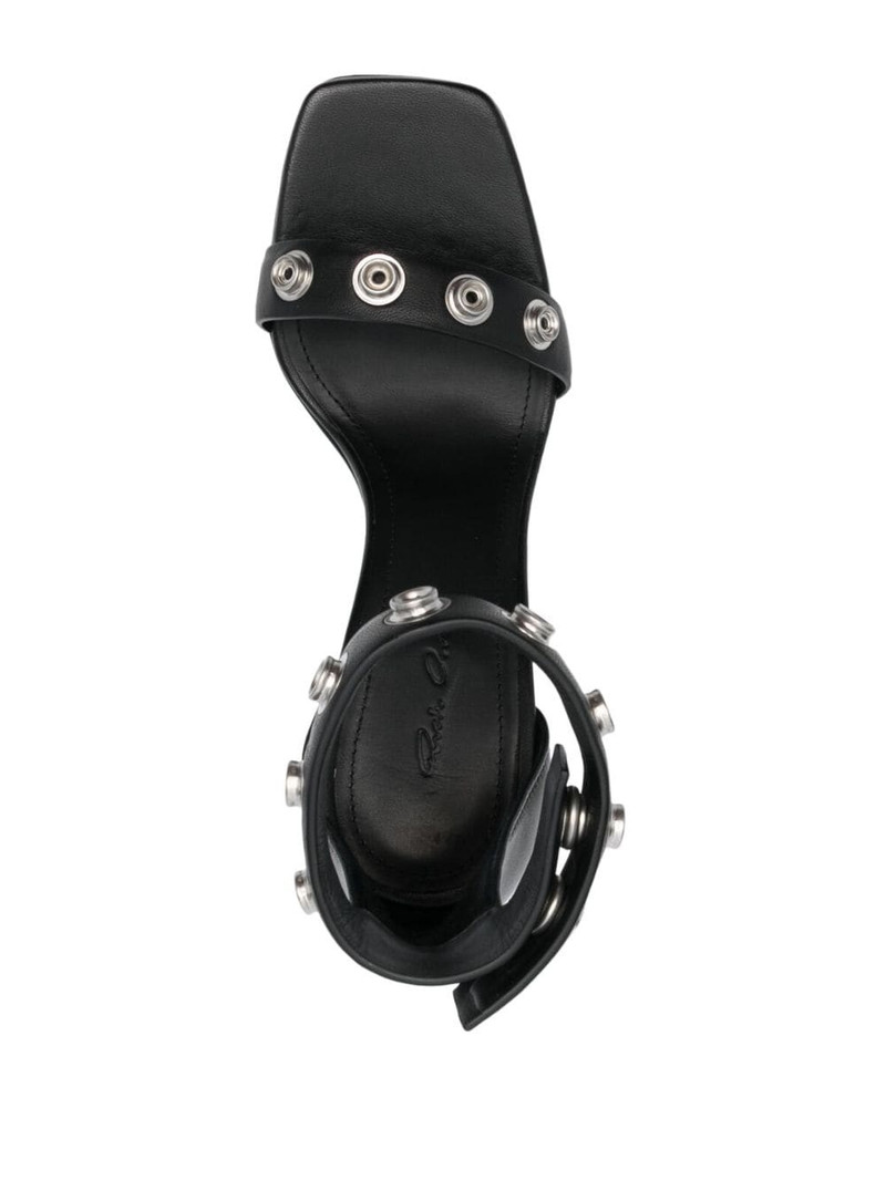 100mm eyelet-detail sandals 4