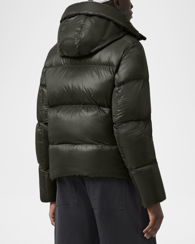 Men's Crofton Black Disc Puffer Jacket 4