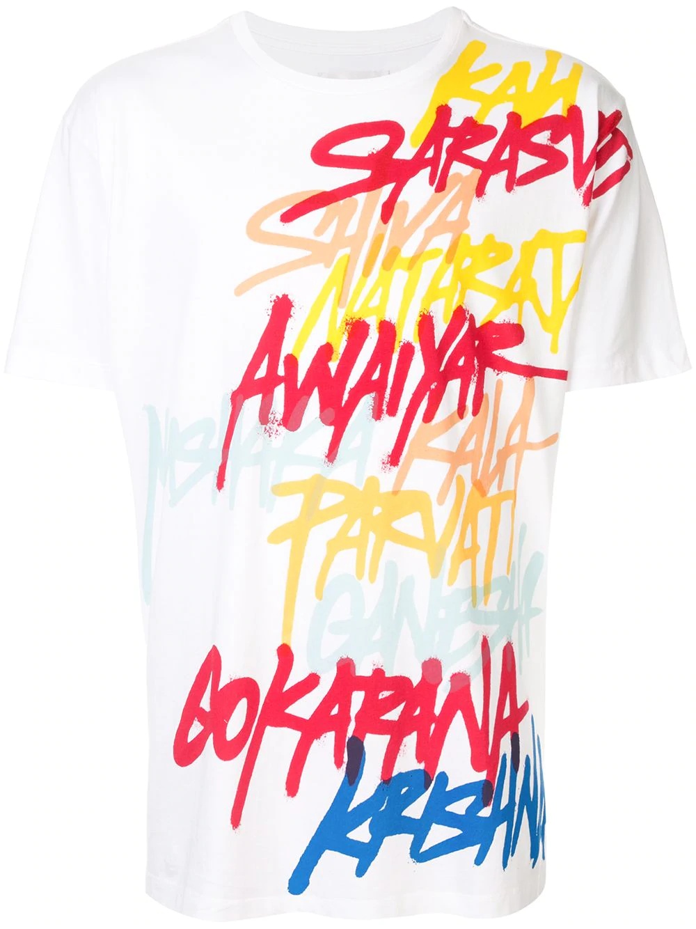 oversized printed T-shirt - 1