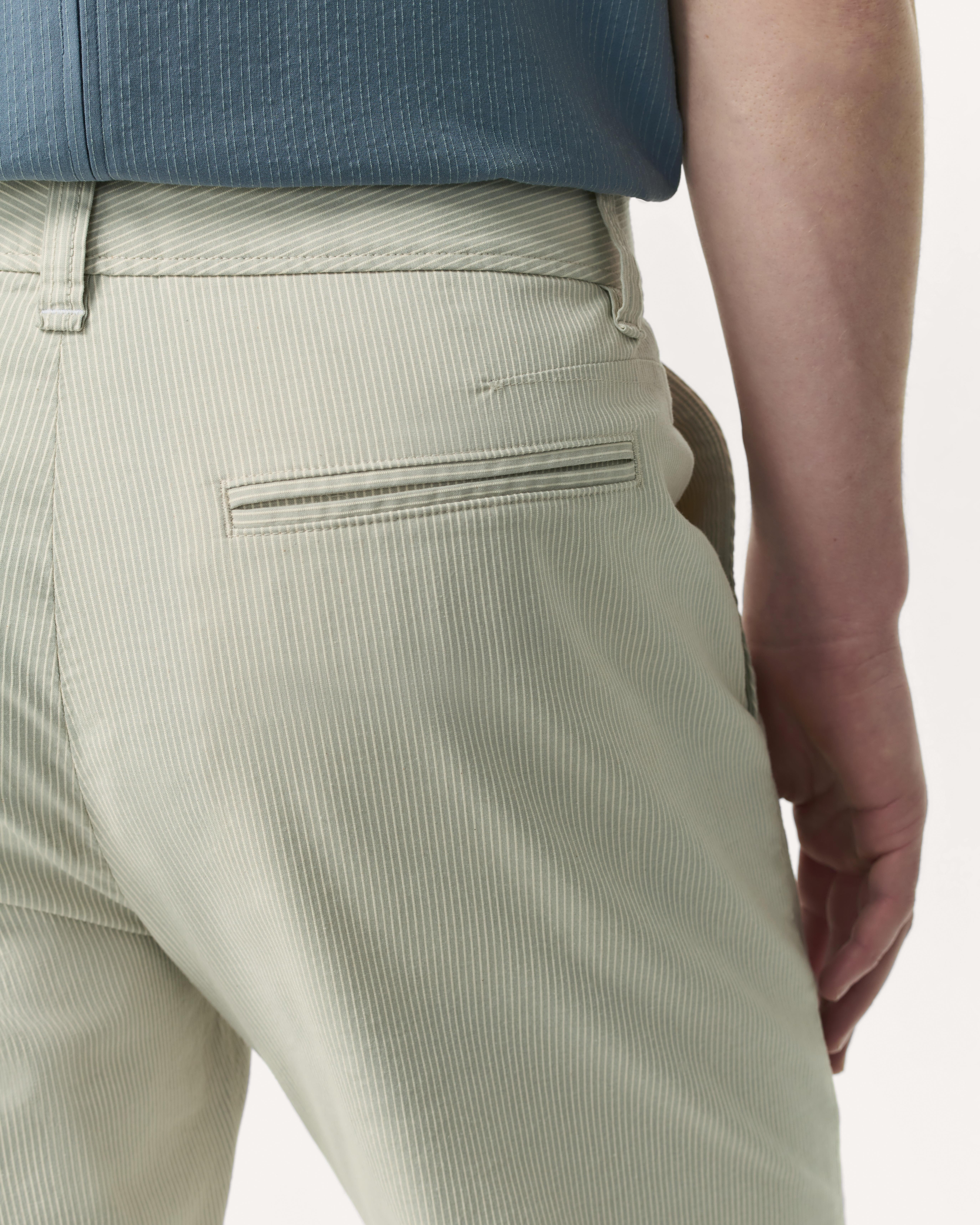 Haydon Straight Fit Striped Pants - 6