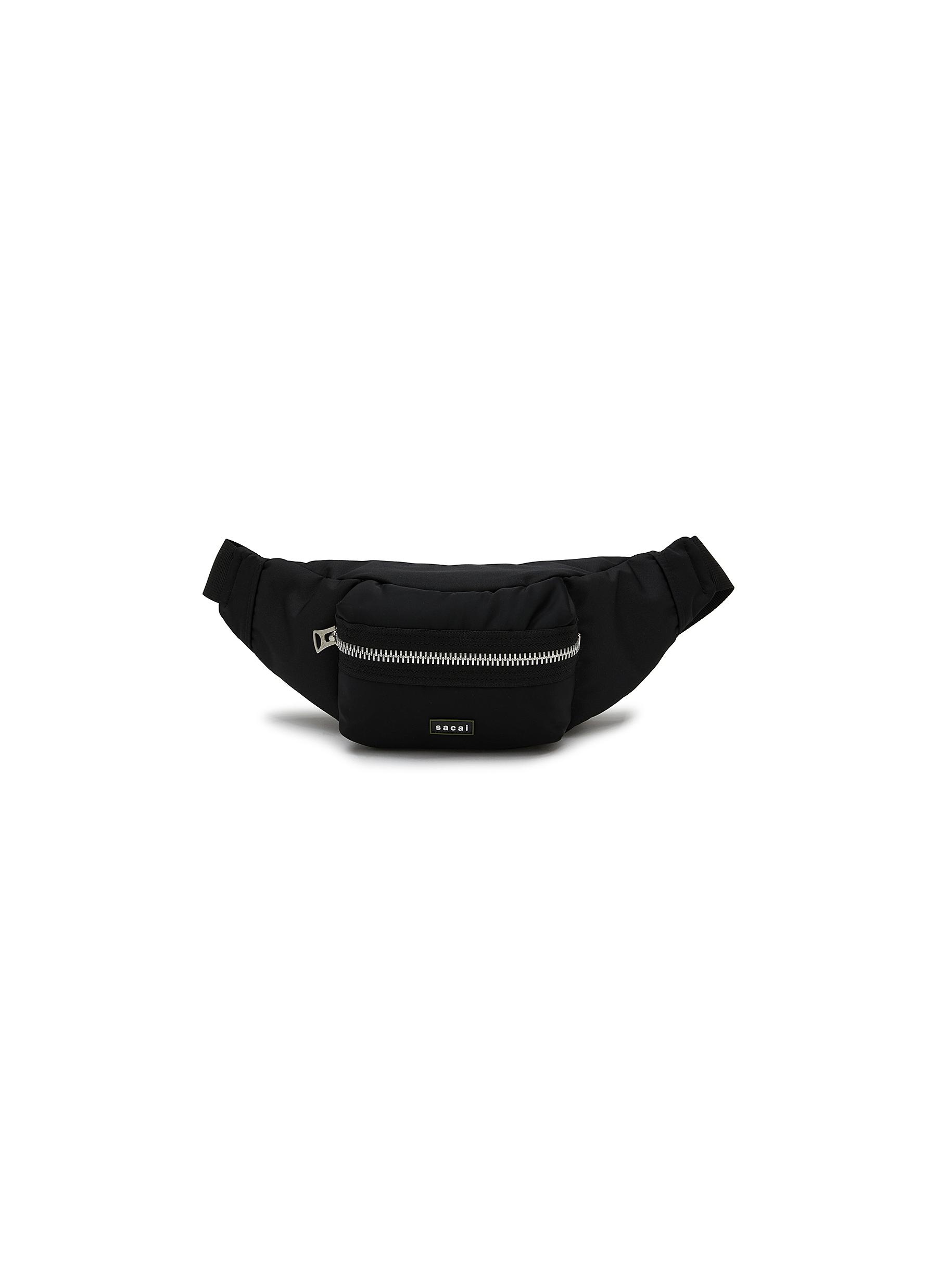 sacai POCKET BUM CANVAS POUCH | lanecrawford | REVERSIBLE