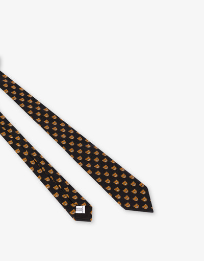 Moschino ALLOVER TEDDY BEAR TIE outlook