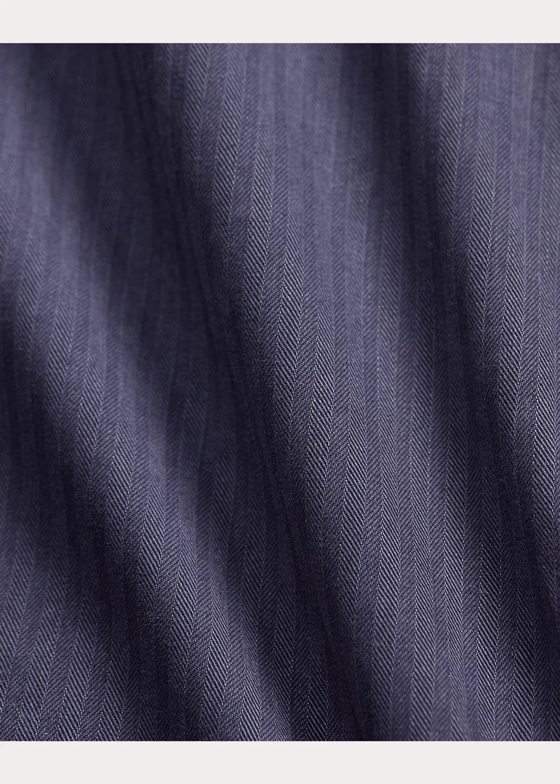 Embroidered Herringbone Twill Coverall 6