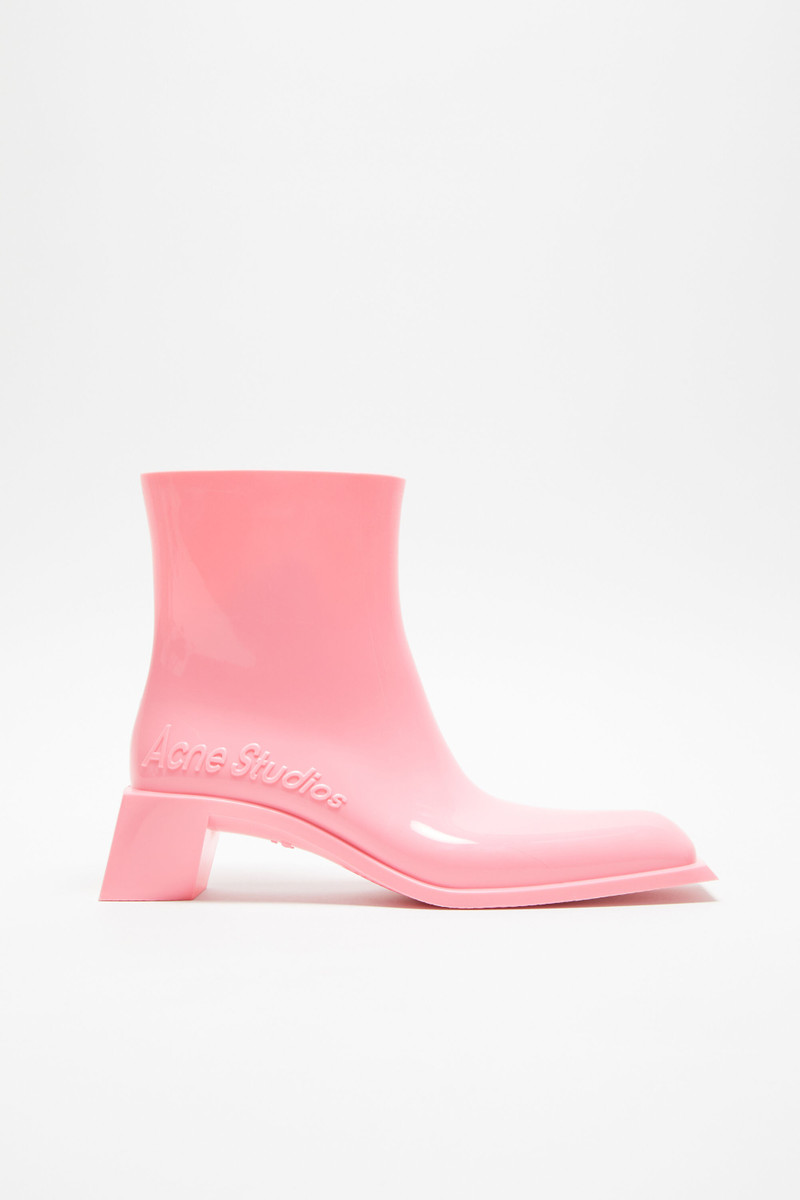 Rubber ankle boots - Pale Pink - 1