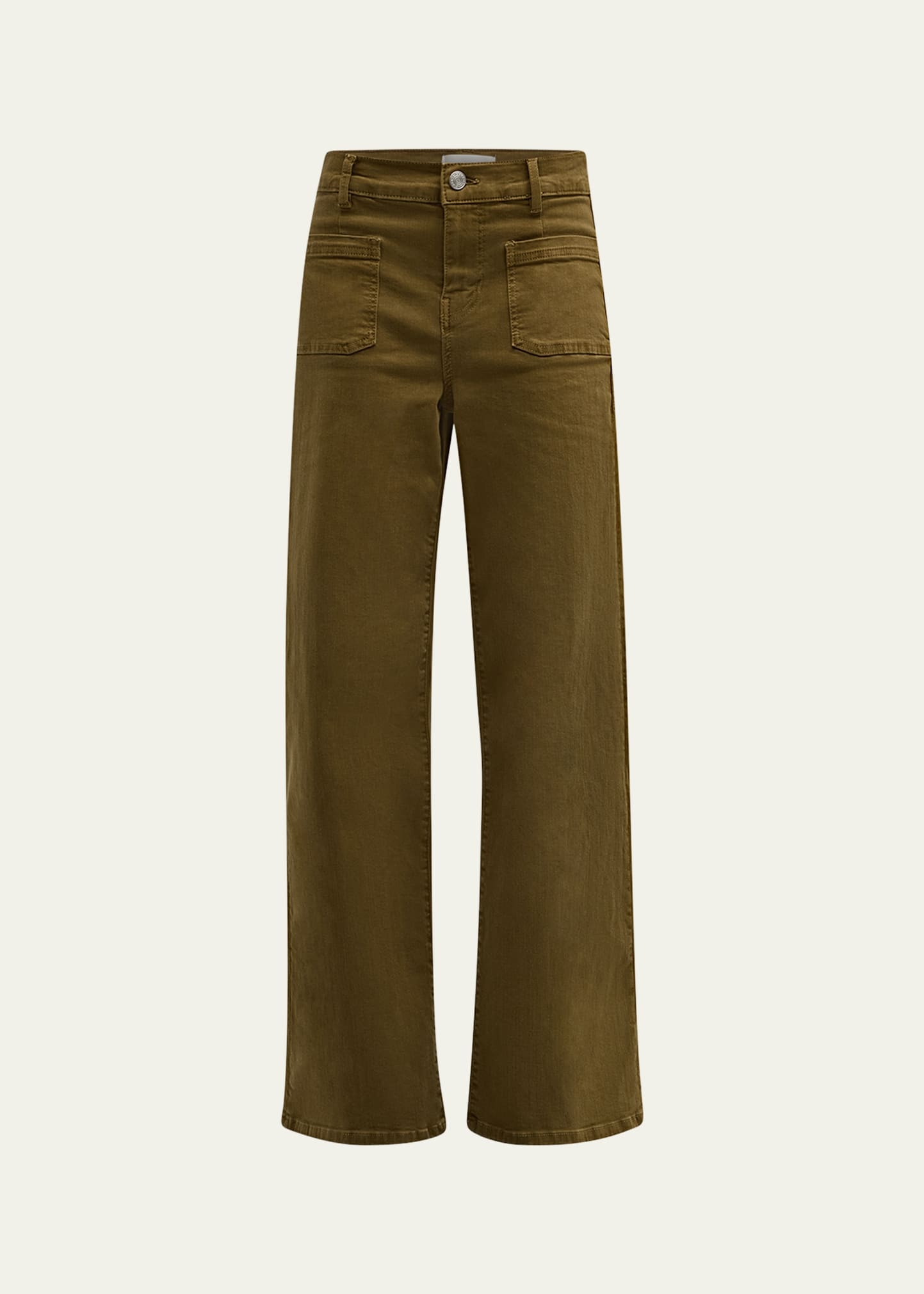 Le Slim Palazzo Bardot Pocket Jeans - 1