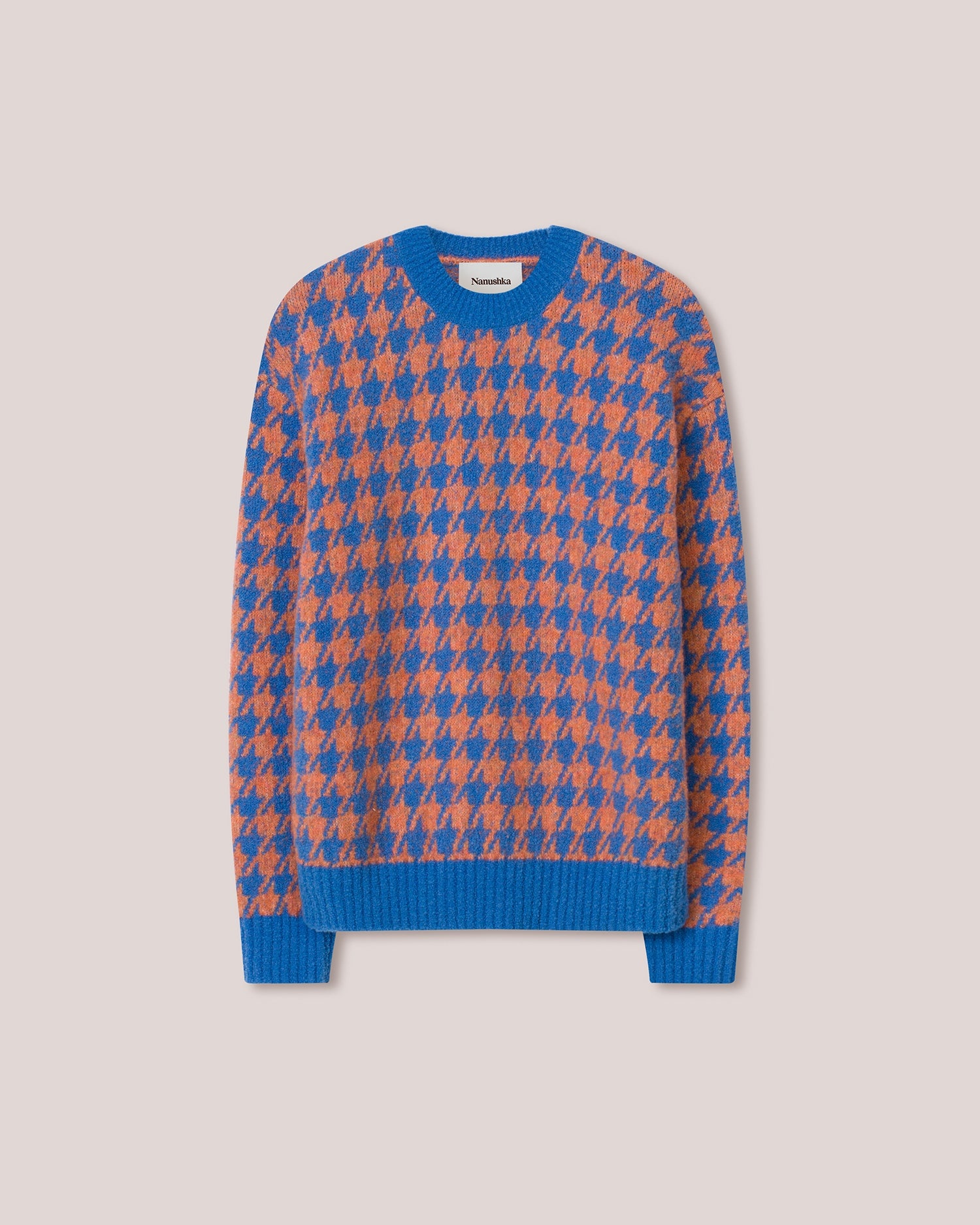 Houndstooth Bouclé Sweater - 3