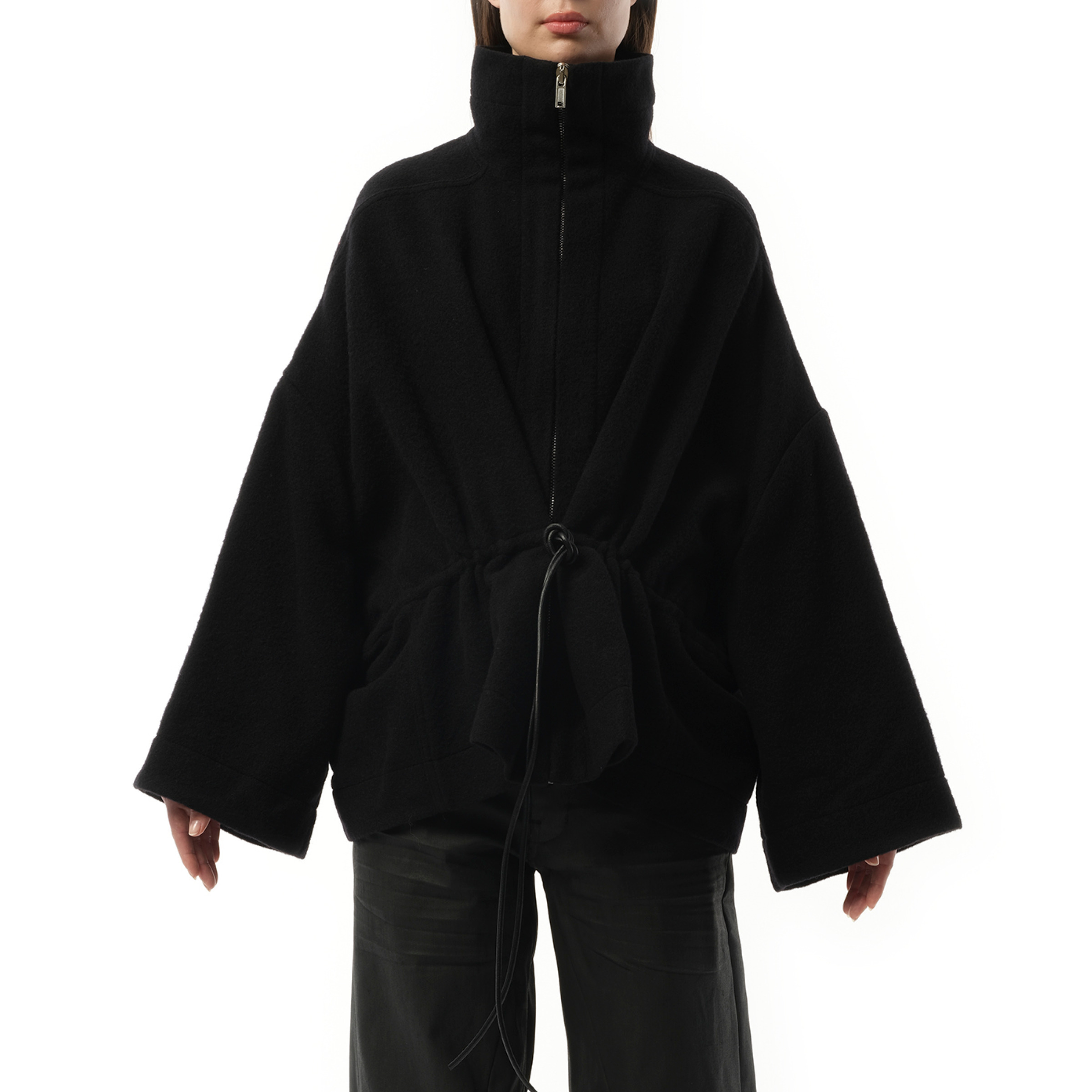【関税&送料込】Rick Owens Sailbiker Jacket Rick Owens Sail Jacket in Black | marais | REVERSIBLE