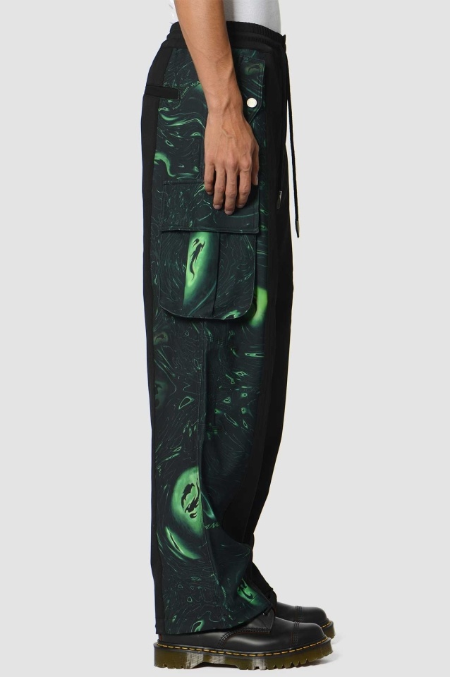 FENG CHEN WANG Lacquerware Printed Trousers - 6