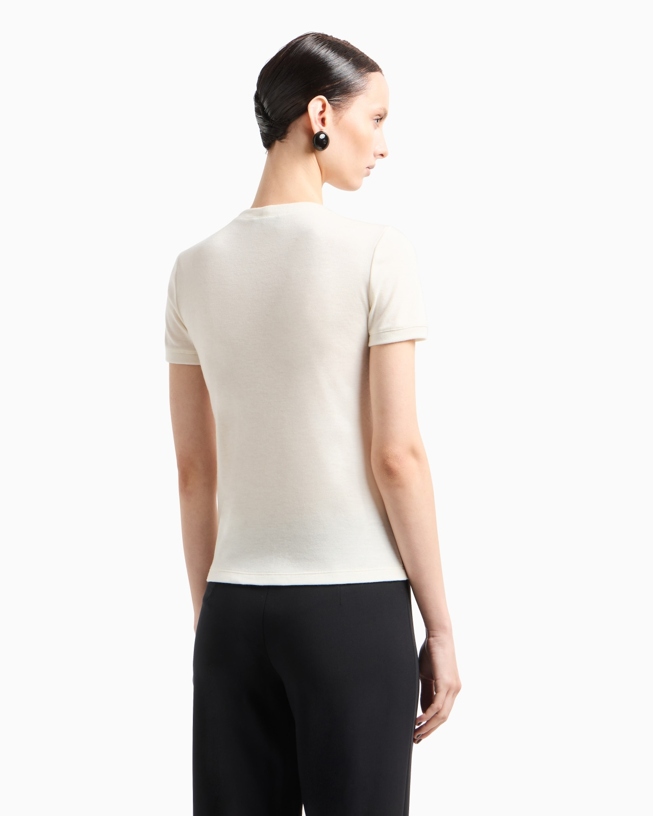Pure cashmere T-shirt - 3