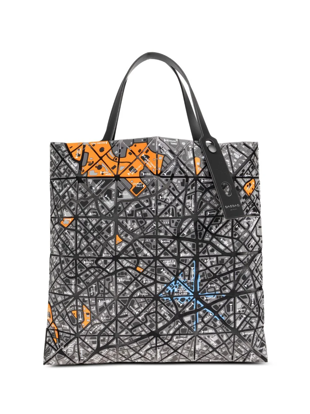 Map tote bag - 1
