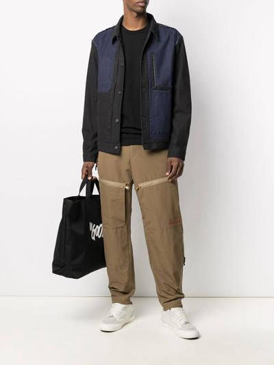 Diesel multi-pocket utility trousers outlook