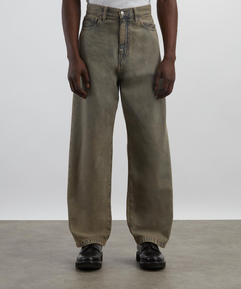 Carhartt Blue Leather Landon Loose Tapered-Fit Trousers outlook