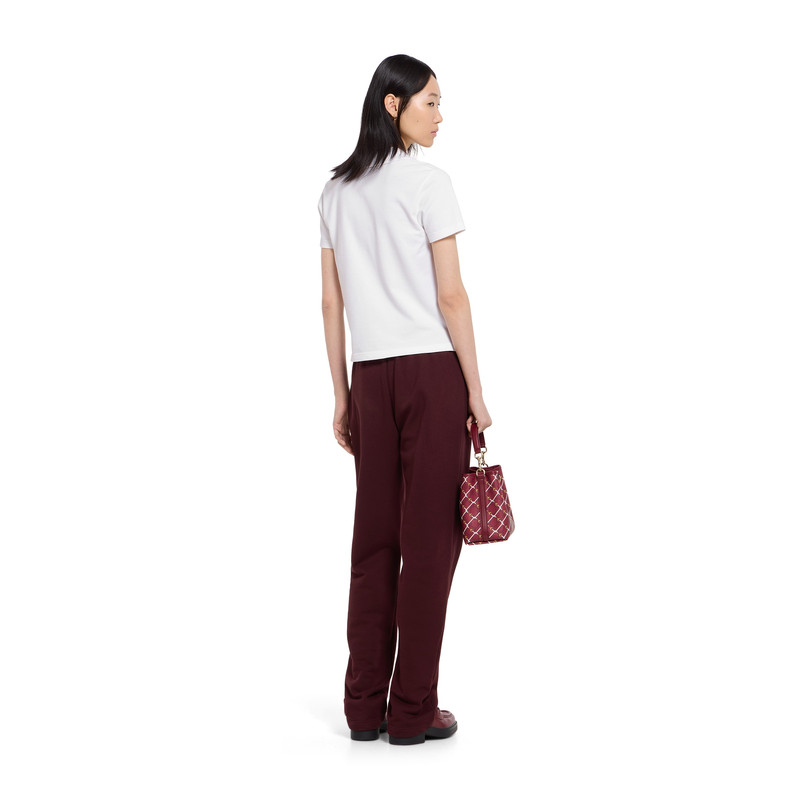 Cotton piquet polo shirt with embroidery 4