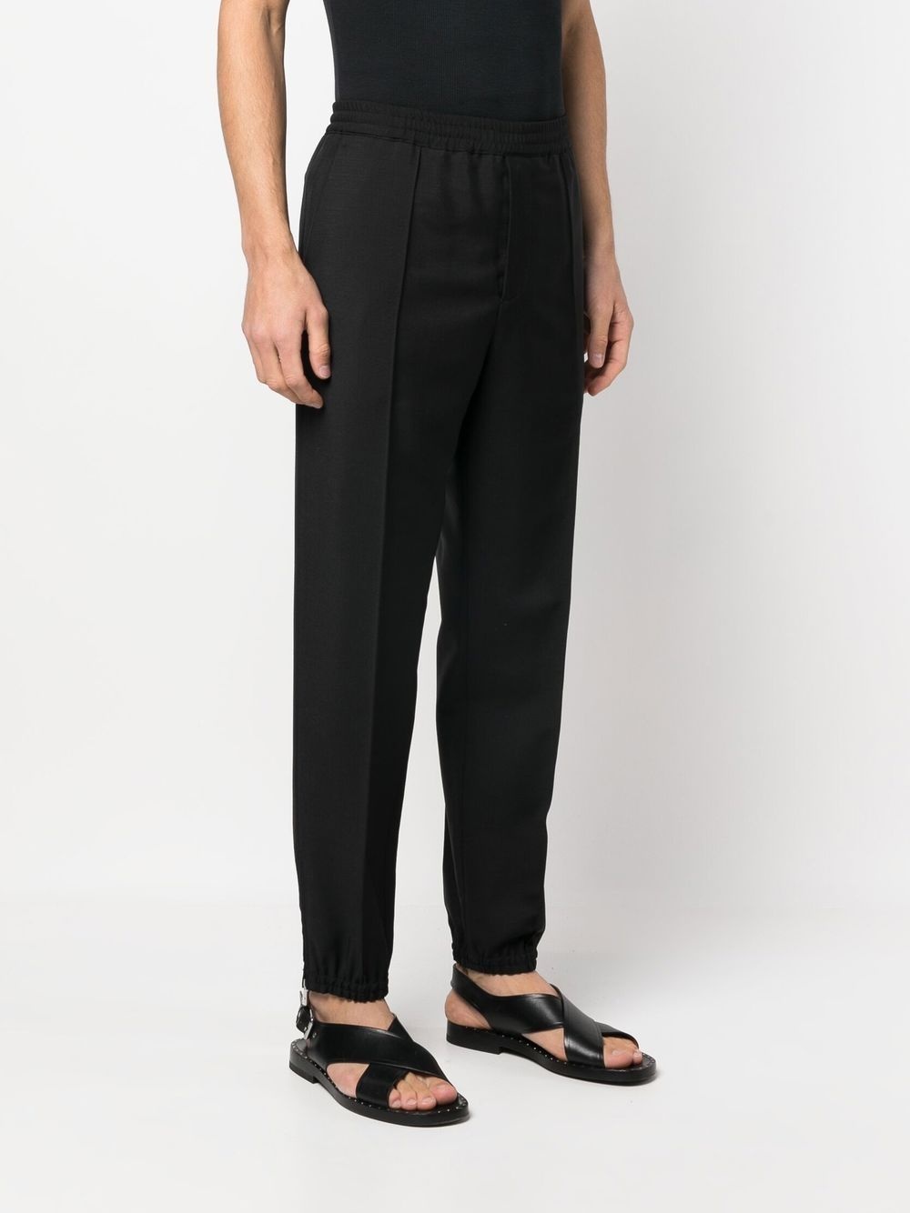 ankle zips track pants - 3