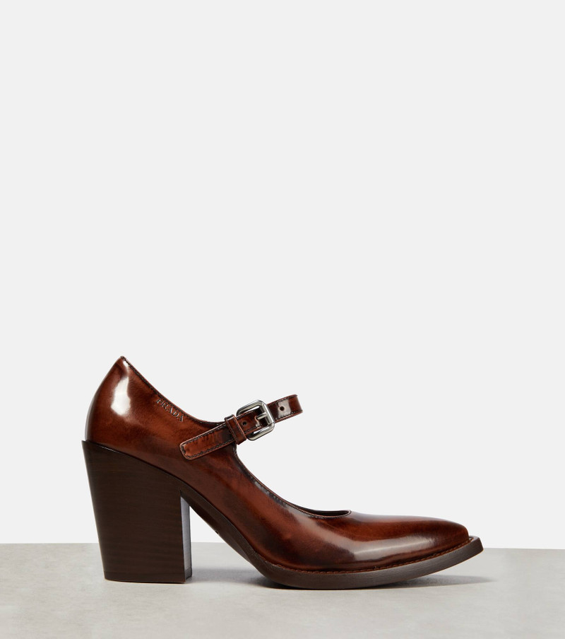 Leather Mary Jane pumps 6