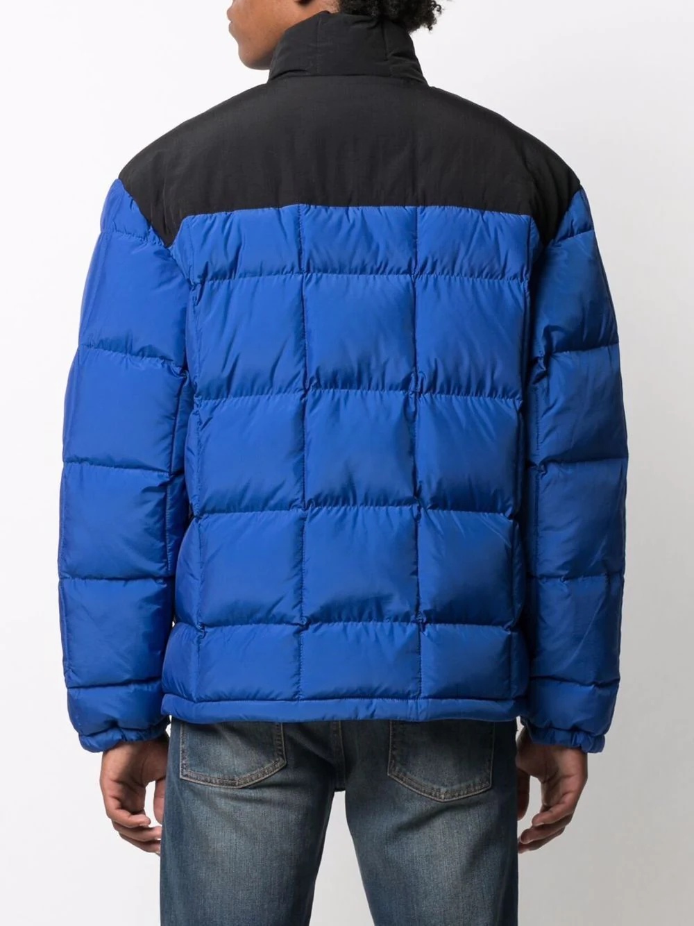 quilted cross block jacket - 4