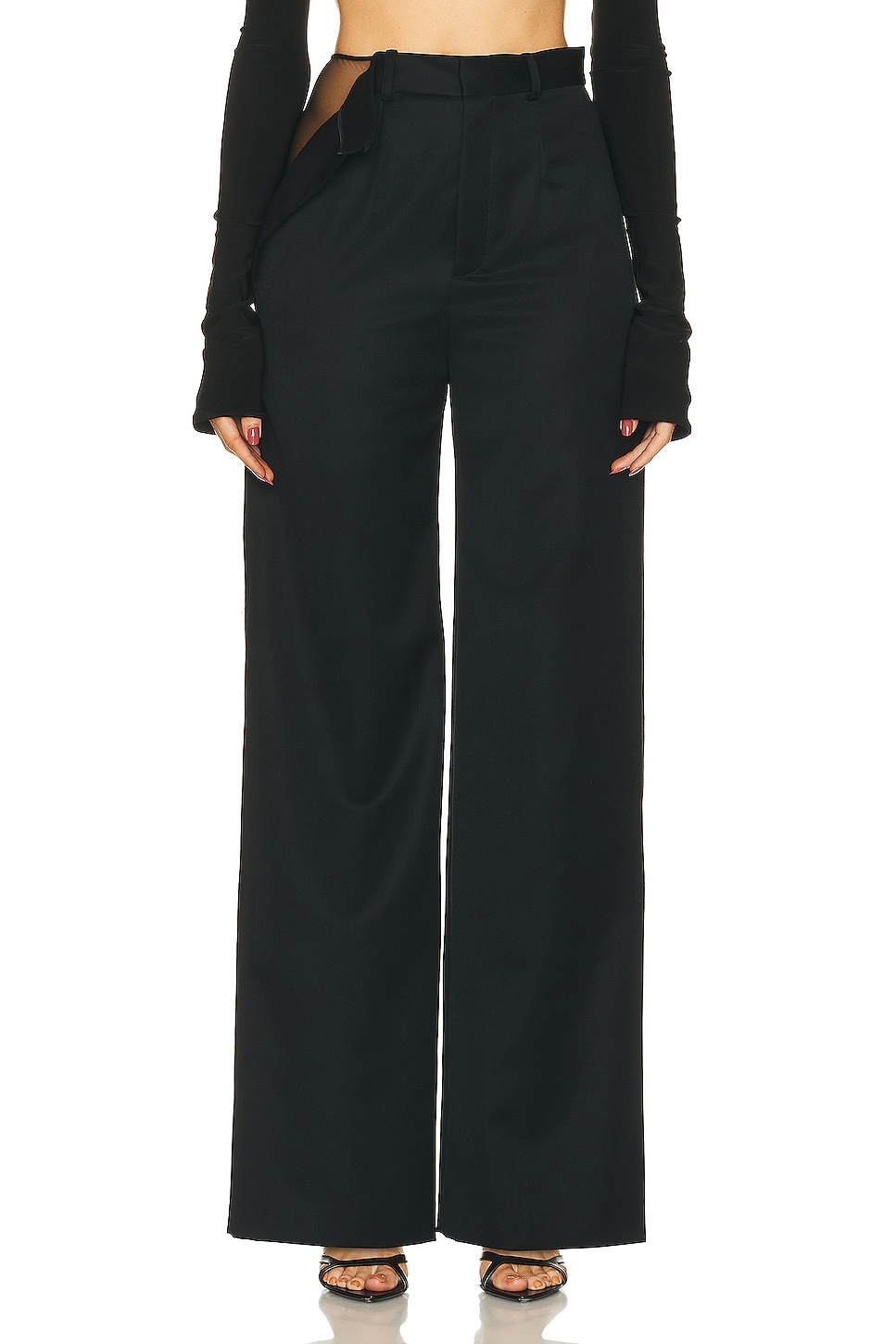 Peek Open Thigh Pant - 1