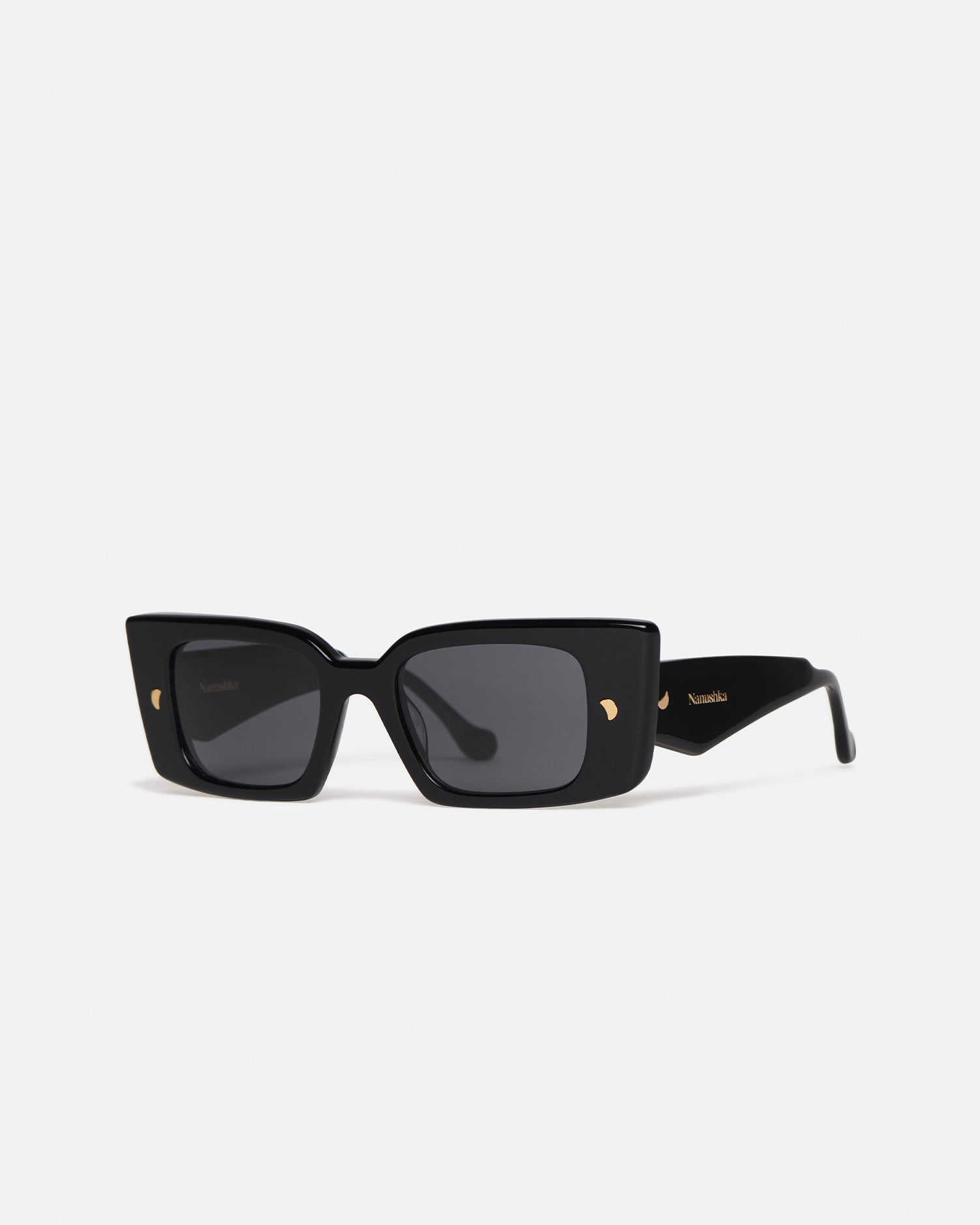 Bio-Plastic Rectangle-Frame Sunglasses - 2