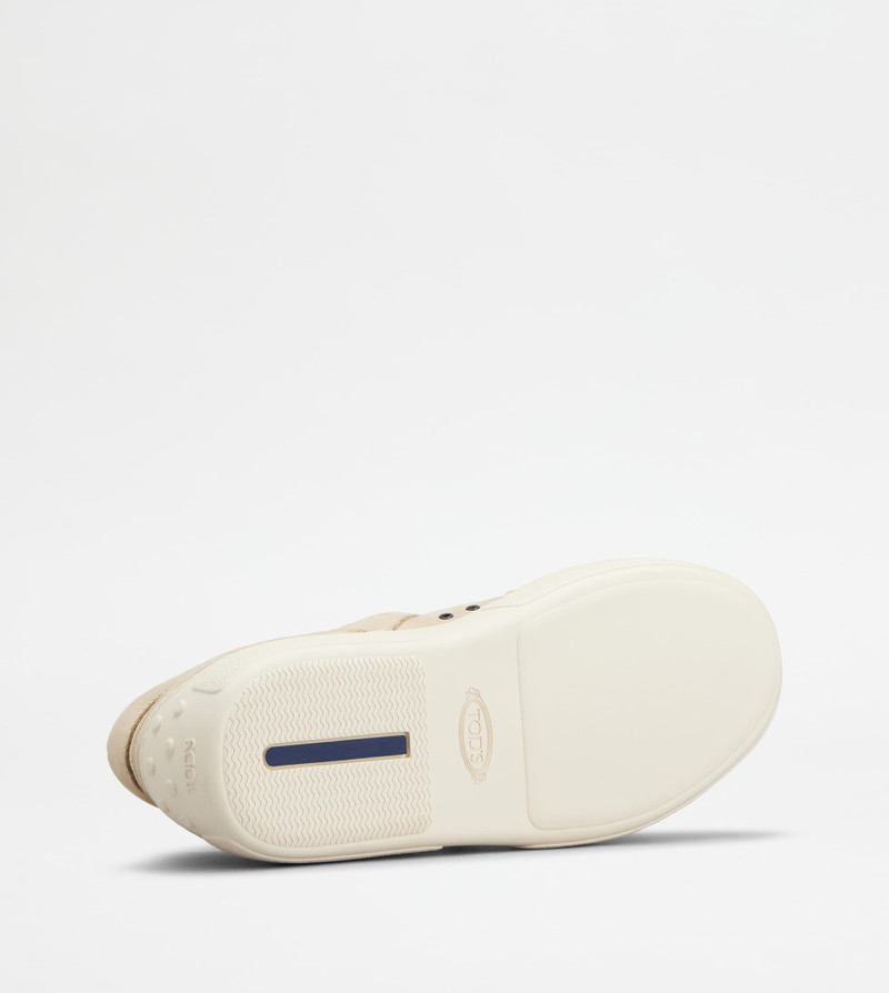 SNEAKERS IN NUBUCK - BEIGE 4