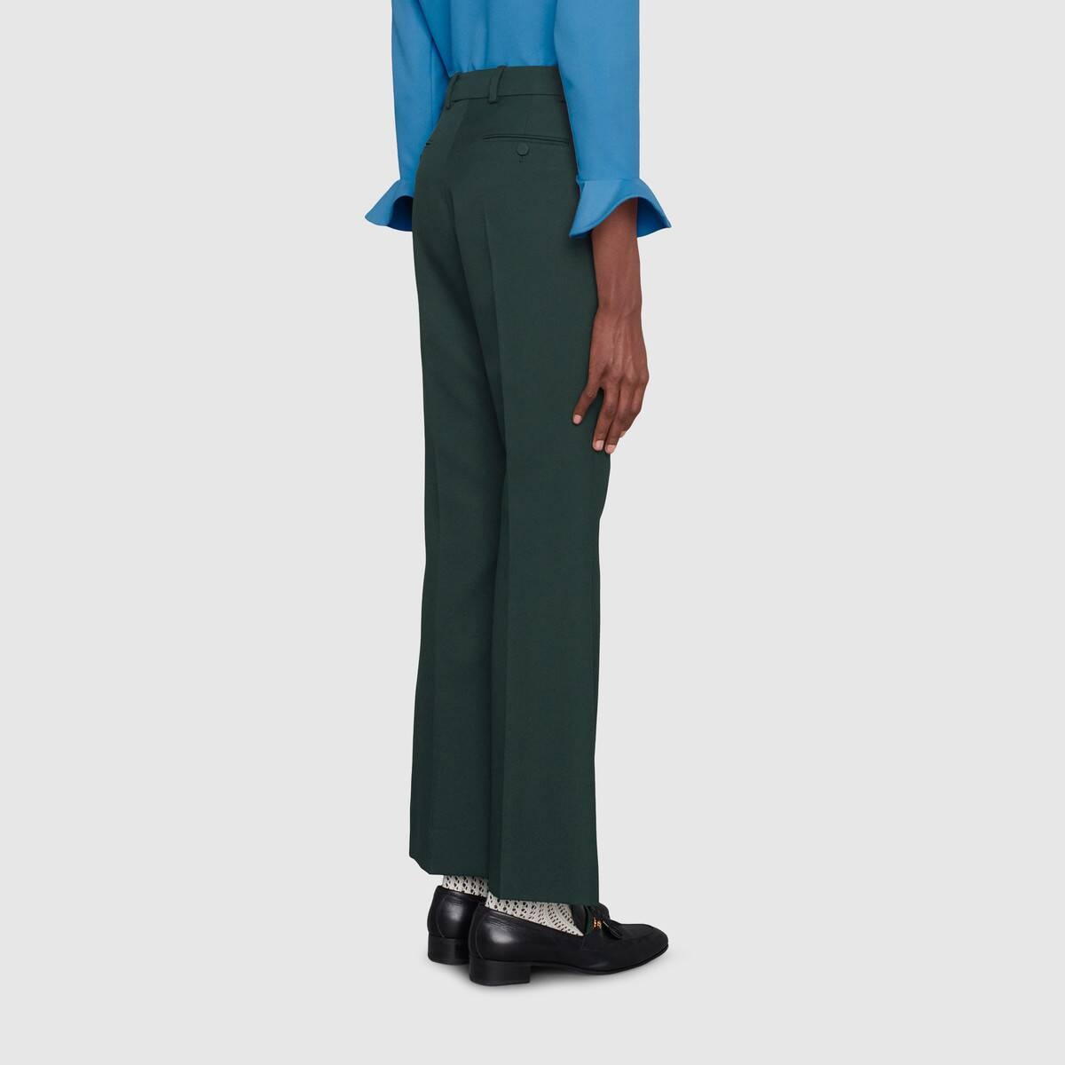 Fluid drill cropped flare pant - 4