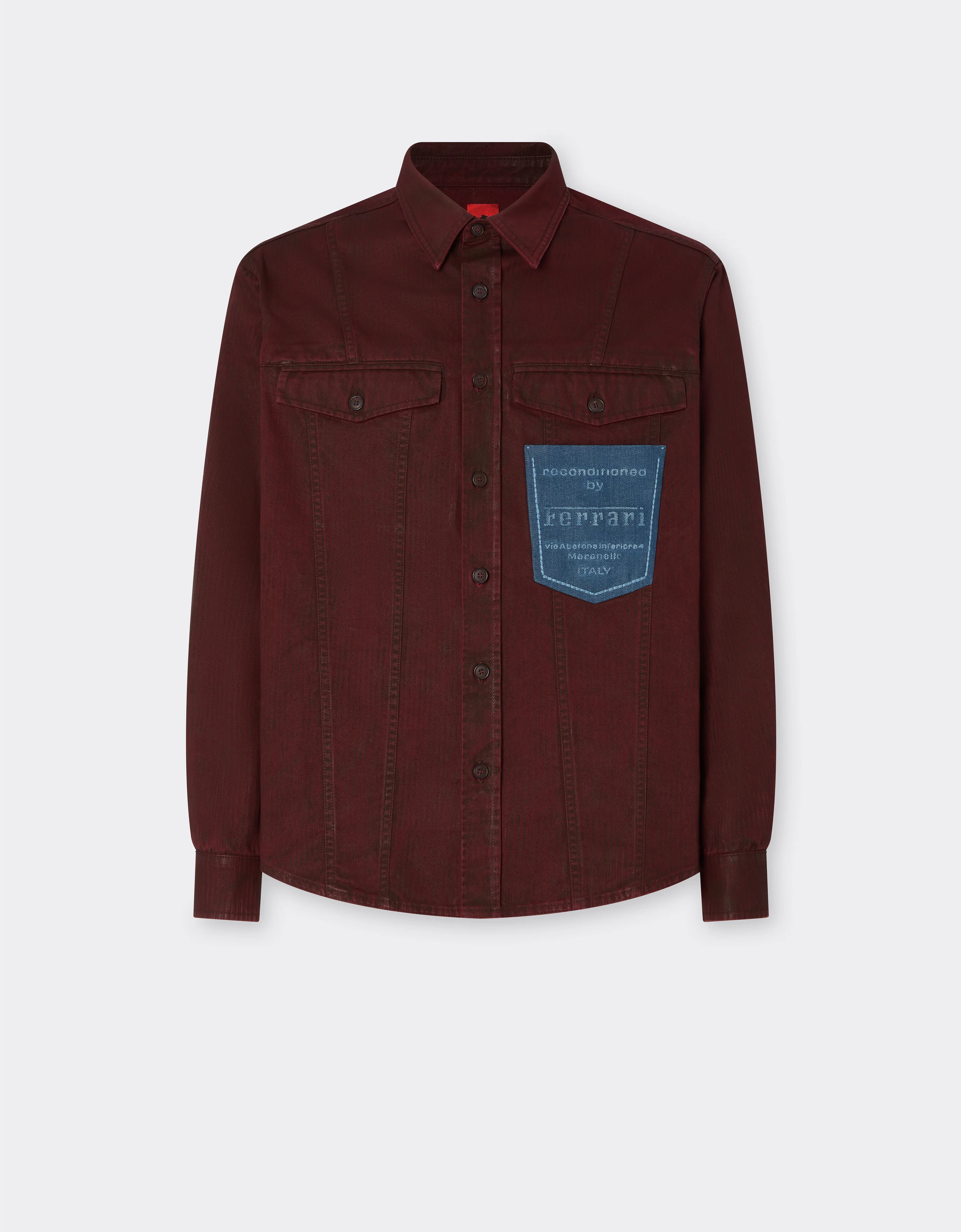 Reconditioned by Ferrari cotton overshirt jacket - 1